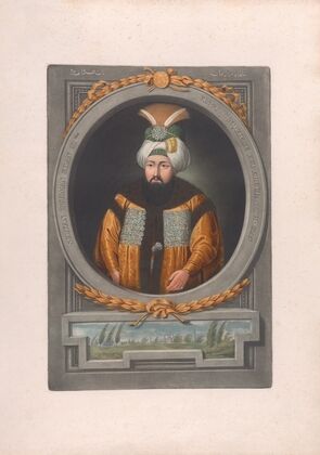 A series of portraits of the emperors of Turkey Pl.30
