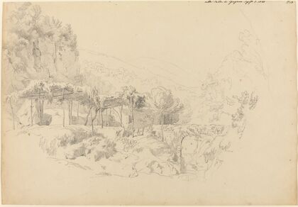 A Shady Arbor in the Valley of Gragnano
