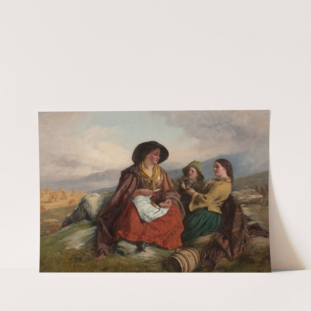A shared meal by Charles Dukes