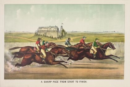 A sharp pace from start to finish (1887)