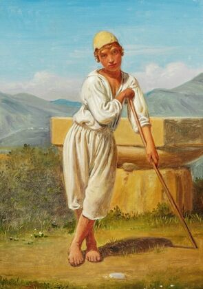A shepherd boy from Pæstum