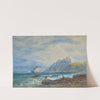 A ship in distress off Tantallon Castle, Scotland (1868) by Edward Duncan