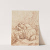 A Sleeping Shepherd by Pierre Alexandre Wille