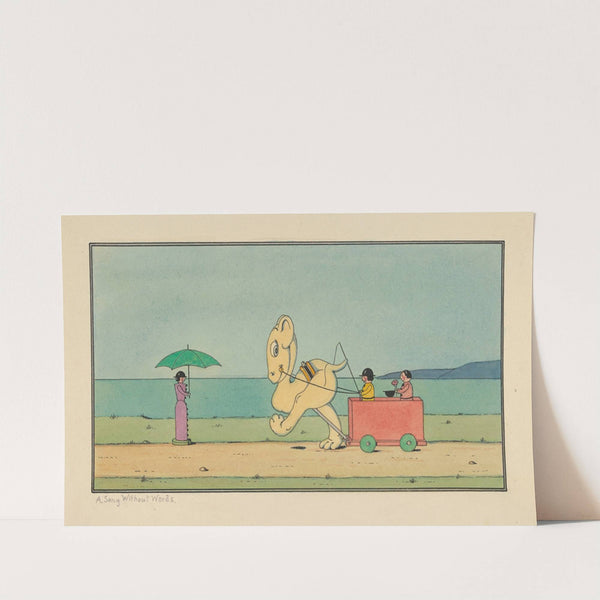 A Song Without Words, a &#039;Wiggle Much&#039; design by Herbert Crowley