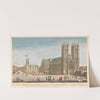 A South View of Westminster Abby & St. Margarets Church by Thomas Bowles III
