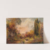 A Southern Park Landscape with Figures by Robert Alott