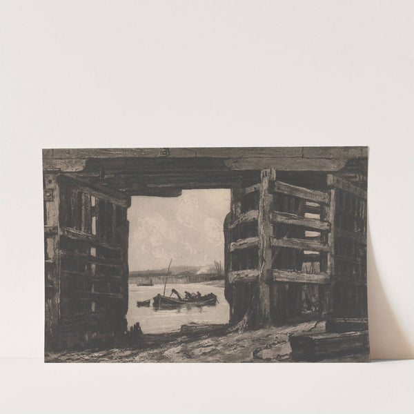 A Span of Old Battersea Bridge (1899) by Sir Frank Short