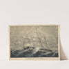 A squall off Cape Horn (1840-1890) by Currier & Ives.