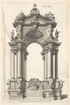 A square design in perspective.