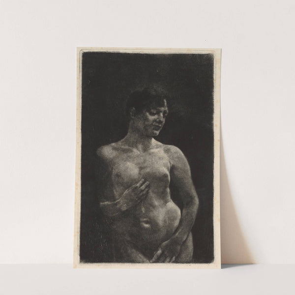 A Standing Nude (1891) by Max Klinger