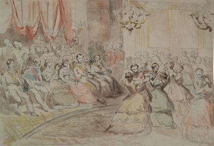 A State Ball, Presumably with Napoleon III