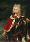 A State Portrait Of Frederick August II, Elector Of Saxony And King Of Poland (1696–1763)