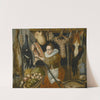 A Still Life Of A Larder, With A Maid by Dutch School