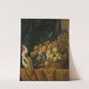 A Still Life Of Figs, Grapes, Apples And Other Fruit On A Table With A Parrot by Jan Pauwel Gillemans the Younger
