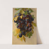 A still life with plums by Edwin Deakin