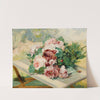 A still life with roses by Georges Jeannin