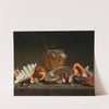 A Still Life With Sea Shells And Molluscs (1875) by French School
