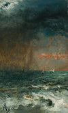 A Storm At Sea