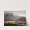 A Storm Brewing behind a Farmhouse in Zealand by Jens Juel
