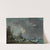 A storm off a rocky coast, with a shipwreck in the foreground and a fort on the rocky shoreline above  (1757) by Carlo Bonavia