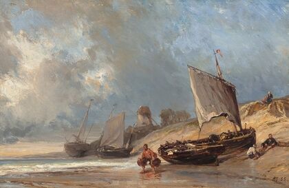 A Storm off the Normandy Coast