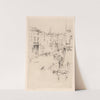 A Street in London (1885) by James Abbott McNeill Whistler