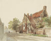 A Street Scene with a Blacksmith at Work