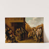 A Street Scene with Knife Grinder and Elegant Couple by Jacob Duck