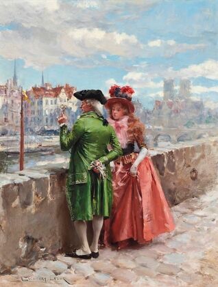 A Stroll By The Seine, Paris
