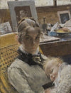 A Studio Idyll. The Artist’s Wife and their Daughter