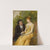 A Study for In the Conservatory; A Critical Moment by William Powell Frith