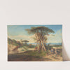 A study for Paysage (Don Quichotte) by Alexandre-Gabriel Decamps