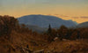 A Study of Hunter Mountain at Twilight