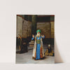 A Sultan At Prayer by Jean-Léon Gérôme