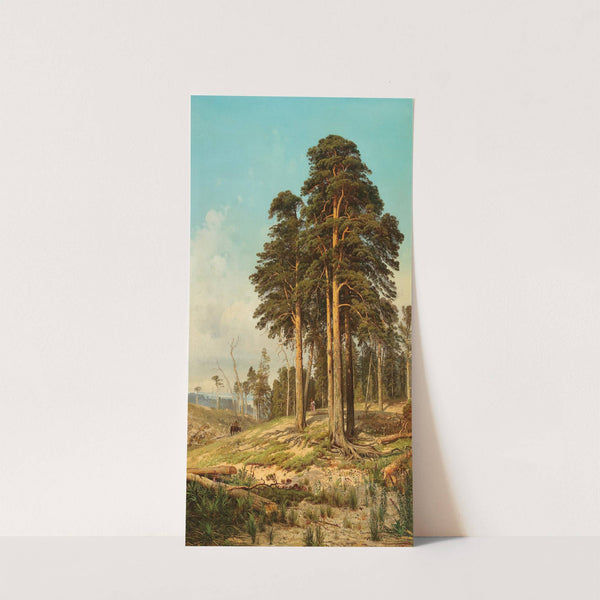 A Summer Day near Saint Petersburg by Andrei Nikolaevich Shilder