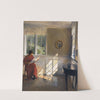 A sunlit interior by Peter Ilsted