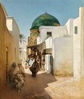 A sunlit street