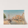 A sunny day in a harbour city by Charles Malfroy