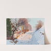 A Sunny Winter Path by Fritz Müller-Landeck