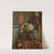 A Tambourine, Knife, Turkish Box, Turkish Jug, Moroccan Tile and Plate on a Satin Covered Table by Rudolf Ernst