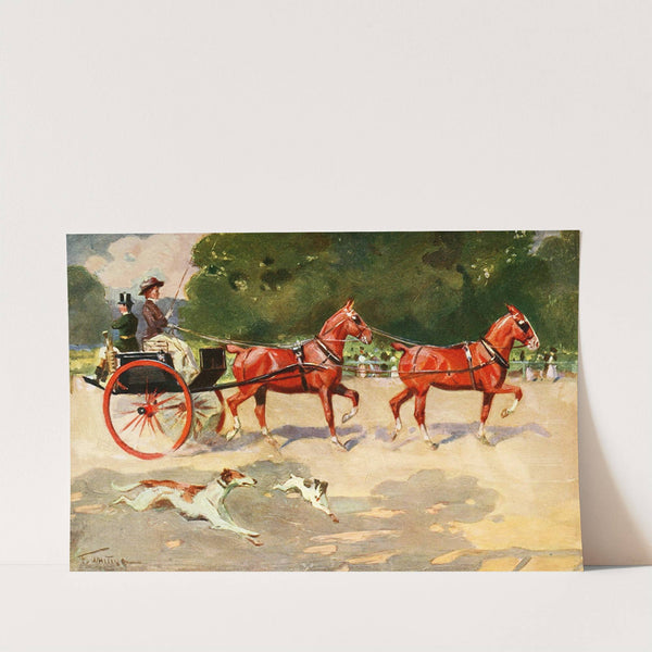 A Tandem Team by Frederic Whiting