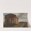 A Temple in Agrigento, Sicily by Gustaf Söderberg