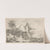 A thatch roof farmhouse by Thomas Rowlandson