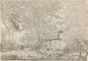 A Toopapapoo of a Chief, with a Priest Making his Offering to the Morai, in Huoheine