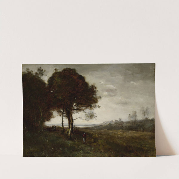 A Torrent at Romagnes by Jean-Baptiste-Camille Corot
