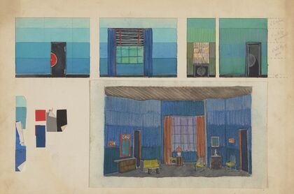 A Touch of Brimstone: Sketch no. 1, Domestic Interiors (1934-1943)