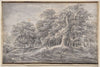 A Track on the Edge of a Wood with a Peasant Carrying Sheep (after 1640)