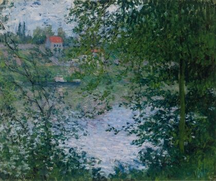 À Travers Les Arbres, Île De La Grande Jatte