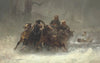 A Troika Pursued by Wolves