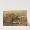 A Trout Stream – An Autumn Afternoon On The Llugwy (1872) by Benjamin Williams Leader